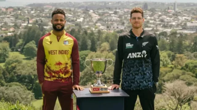 NZ vs WI 1st T20I Pitch