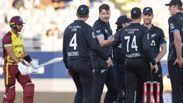 NZ vs WI 4th T20I Pitch