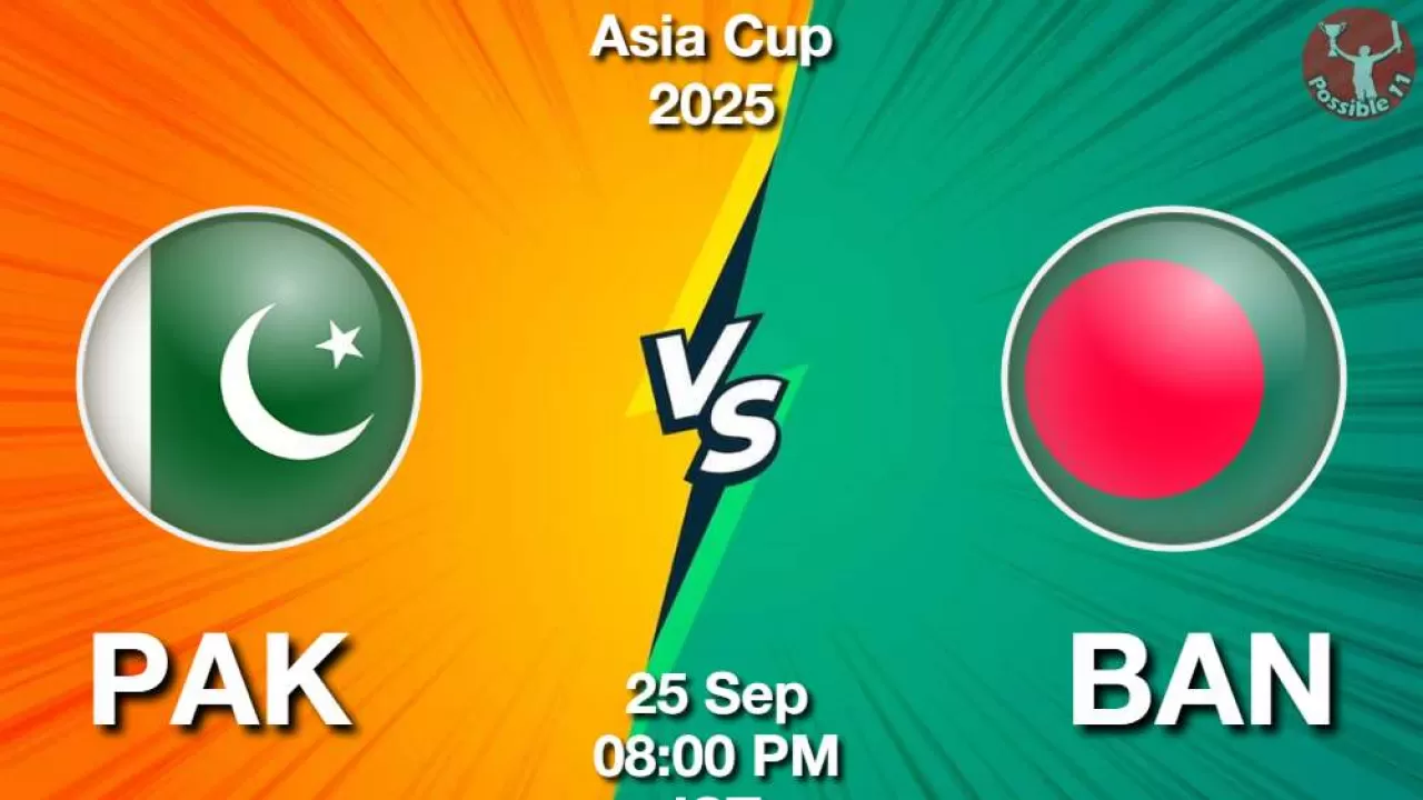 PAK vs BAN Match Prediction in Hindi, Asia Cup 2025 Super Fours, Match 5, Playing 11 in Hindi
