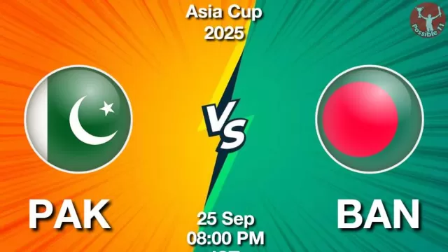 PAK vs BAN Match Prediction in