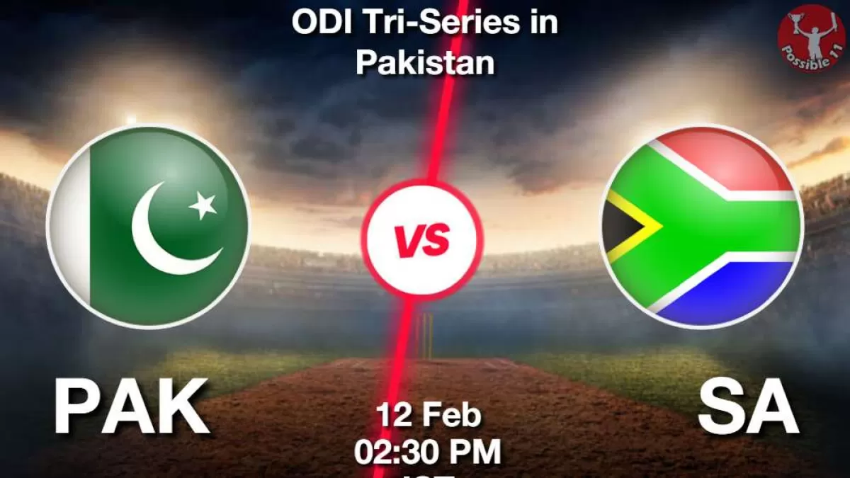 PAK vs SA Dream11 Prediction in Hindi, Tri-Series, 3rd ODI Match, Playing 11 in Hindi
