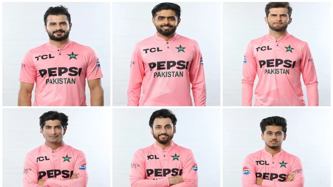 Pakistan cricket team jersey changed: Will play in pink jersey against South Africa in Hindi News Pakistan cricket team jersey changed: Will play in pink jersey against South Africa in Hindi