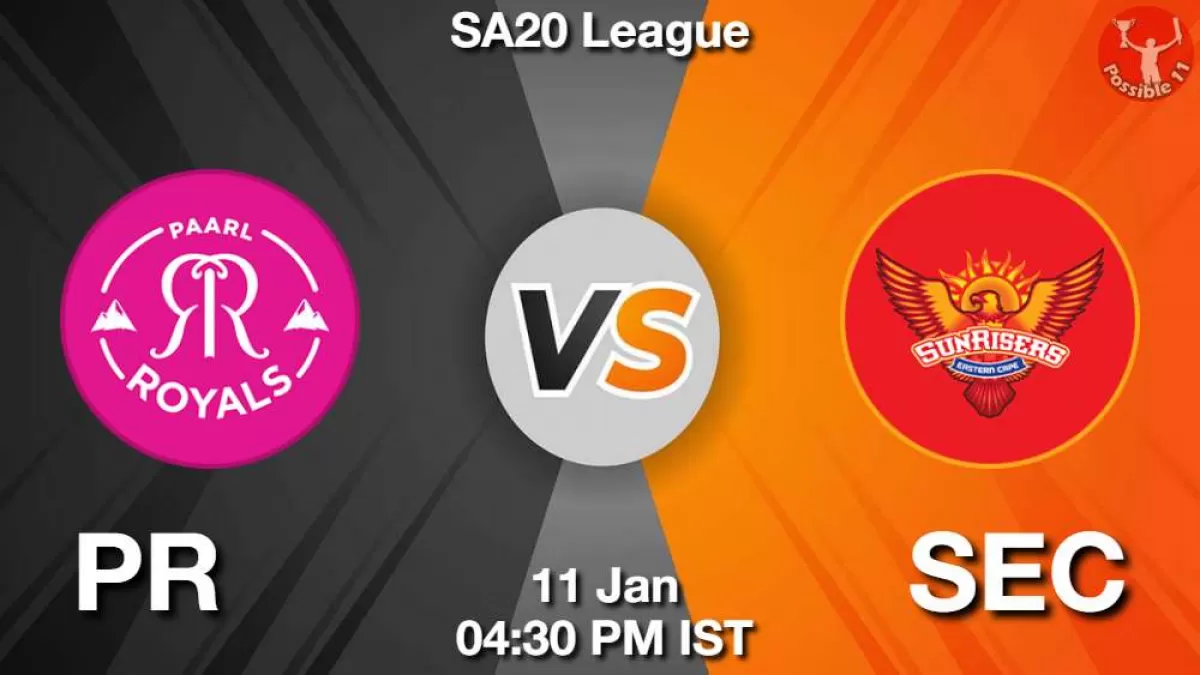 PR vs SEC Dream11 Prediction In Hindi, SA20, 3rd Match, Playing 11, Fantasy Tips in Hindi