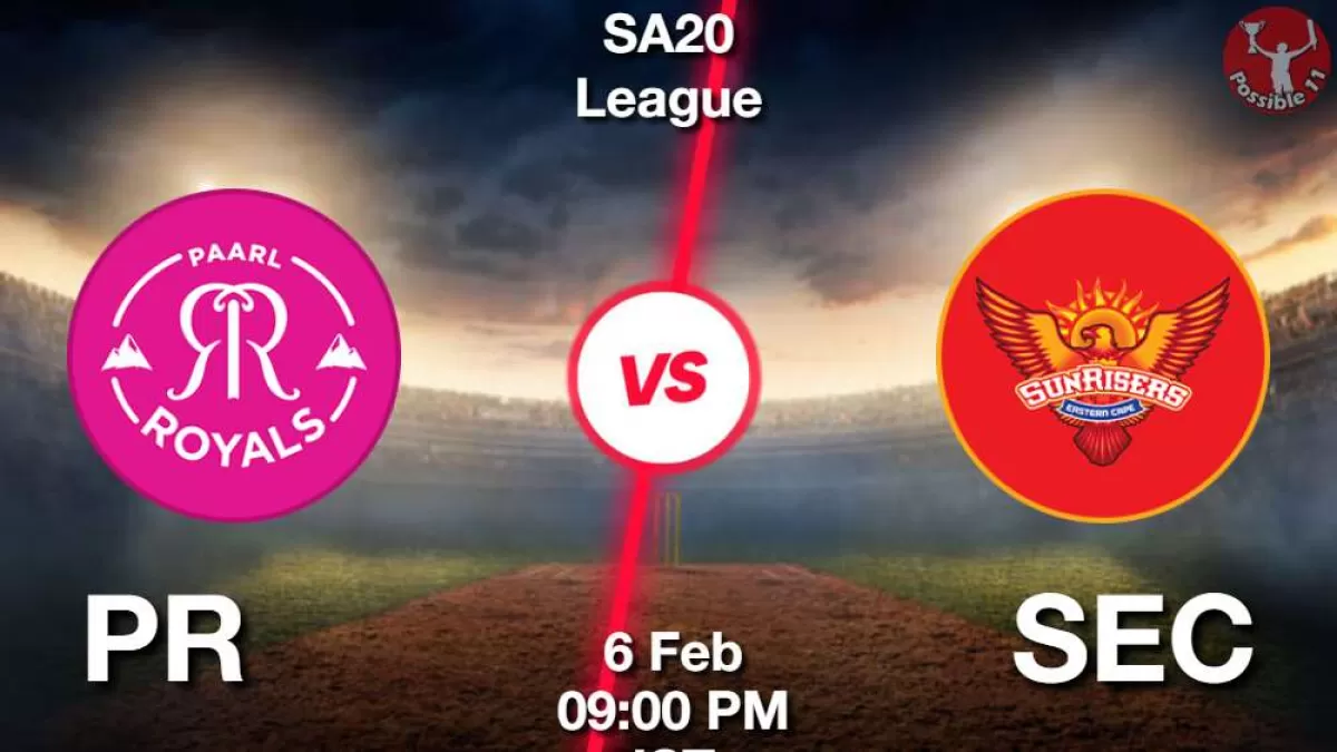 PR vs SEC Dream11 Prediction In Hindi, SA20, Qualifier 2, Playing 11, Fantasy Tips in Hindi