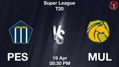 PSL 2025: PES बनाम MUL Picture