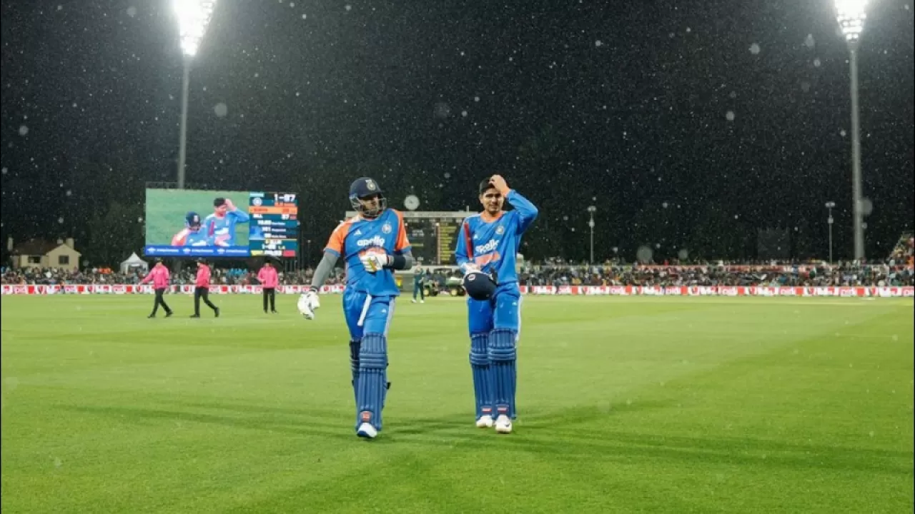 Rain Washes Out Exciting IND vs AUS T20 Opener at Canberra in Hindi News Rain Washes Out Exciting IND vs AUS T20 Opener at Canberra in Hindi