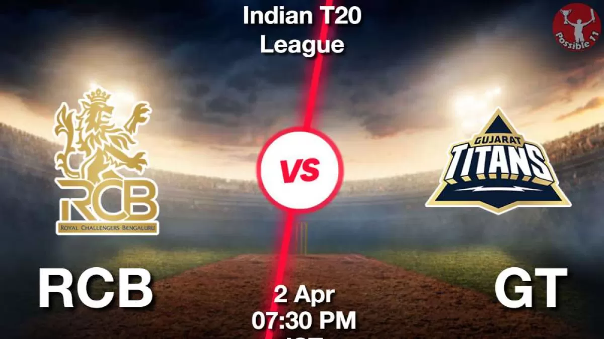 IPL 2025 : RCB vs GT ड्रीम11 Prediction in Hindi, 14th Match Preview, Dream11 Team in Hindi