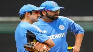 Rohit Sharma and Gautam Gambhir had an argument in the dressing room, Viral Photos 