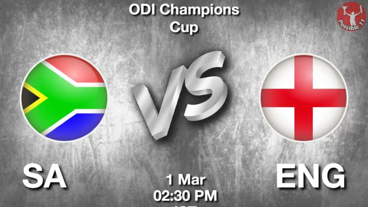 SA vs ENG Dream11 Prediction in Hindi, 11th Match, Playing 11, Champions Trophy 2025  in Hindi