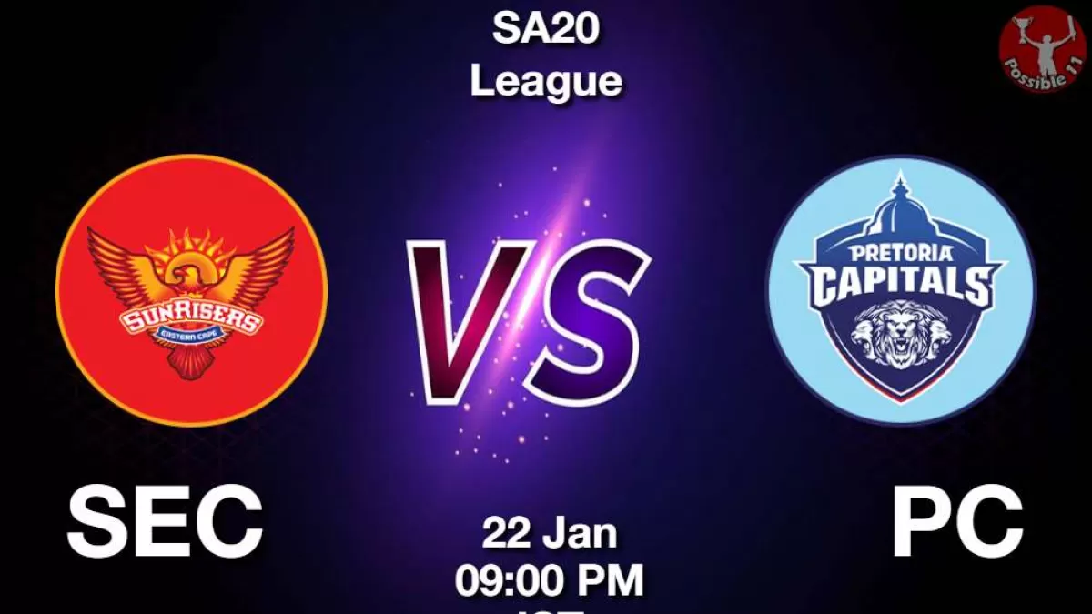 SEC vs PC Dream11 Prediction In Hindi, SA20, 17th Match, Playing 11, Fantasy Tips in Hindi