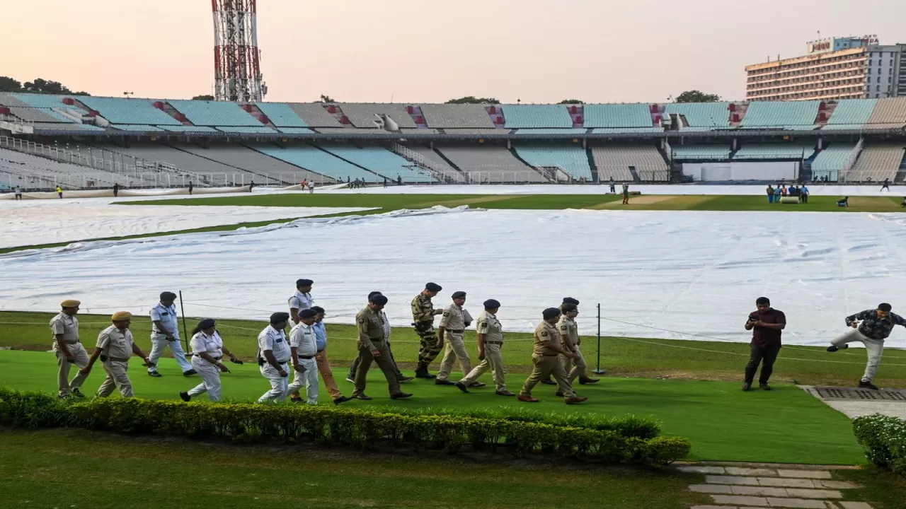 Security tightened at Eden Gardens after Delhi blasts in Hindi