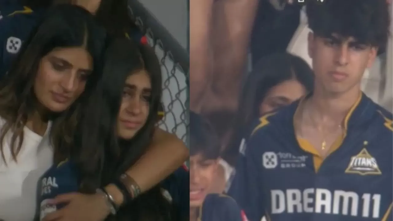 Shubman Gill sister got emotional after GT lost the eliminator in Hindi