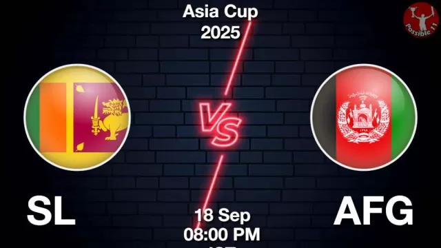 SL vs AFG Match Prediction in