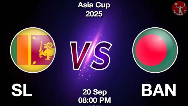 SL vs BAN Match Prediction in