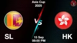 SL vs HK Match Prediction in Hindi, Asia Cup 2025 Match 8, Playing 11, Pitch Report