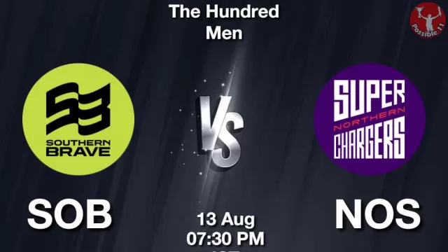 SOB vs NOS Dream11 Prediction in