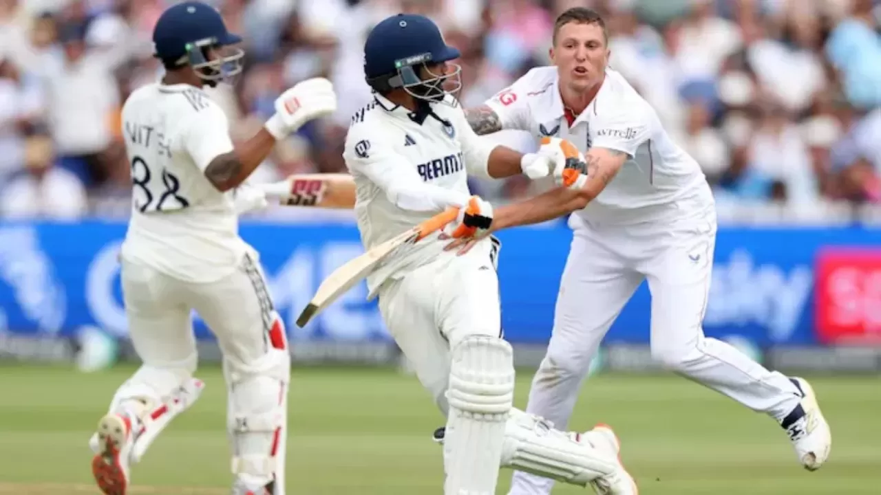 There was a fight at Lords English cricketer clashed with Ravindra Jadeja in Hindi