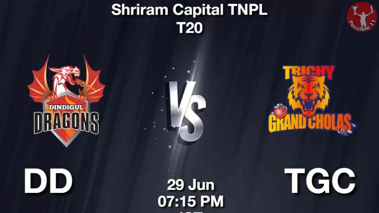 TNPL T20 : DD vs TGC Dream11 Prediction in Hindi, Match Preview, 28th Match in Hindi News TNPL T20 : DD vs TGC Dream11 Prediction in Hindi, Match Preview, 28th Match in Hindi