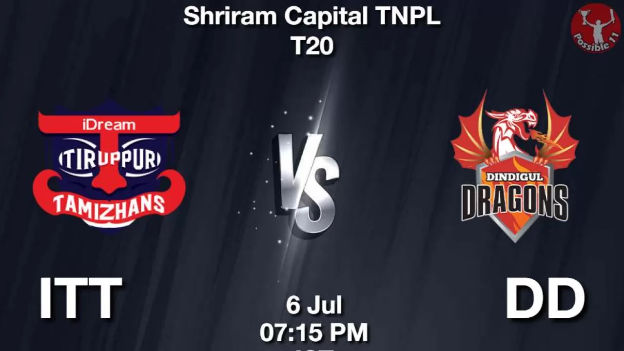 TNPL T20 : ITT vs DD Dream11 Prediction in Hindi, Match Preview, final in Hindi