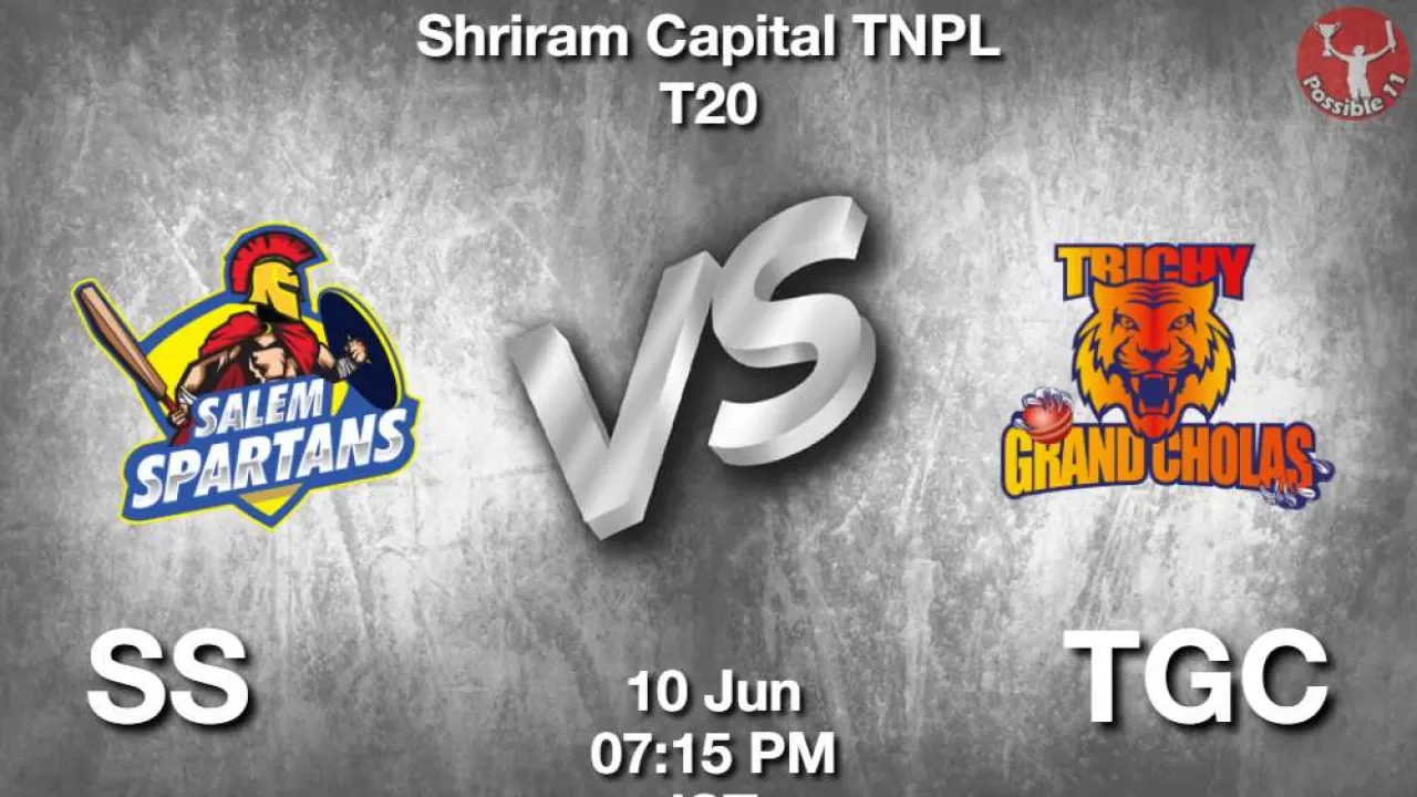 TNPL T20 : SS vs TGC Dream11 Prediction  in hindi, Match Preview, 7th Match in Hindi News TNPL T20 : SS vs TGC Dream11 Prediction  in hindi, Match Preview, 7th Match in Hindi