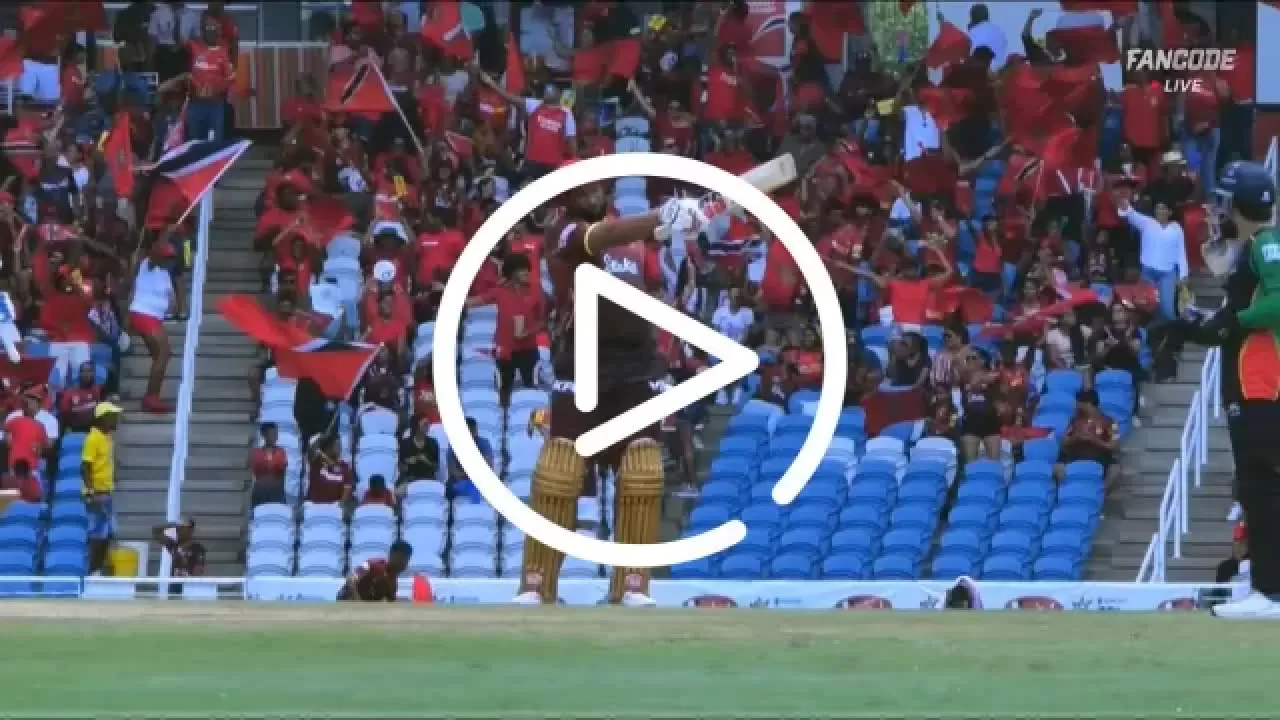 Watch video: Kieron Pollard hits 7 sixes in 8 balls in Hindi