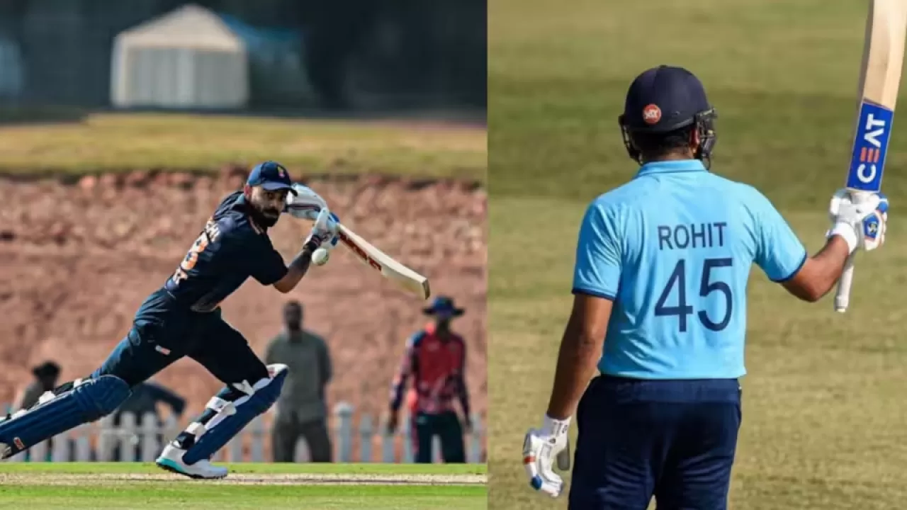 When and against which team will Virat Kohli and Rohit Sharma play 2nd match in Vijay Hazare Trophy? in Hindi