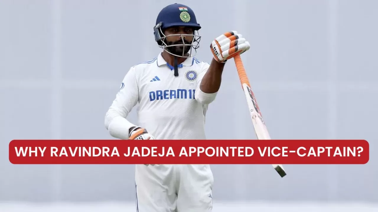 Why Ravindra Jadeja appointed vice-captain? Understand the whole story in Hindi