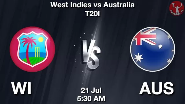 WI vs AUS Dream11 Prediction in