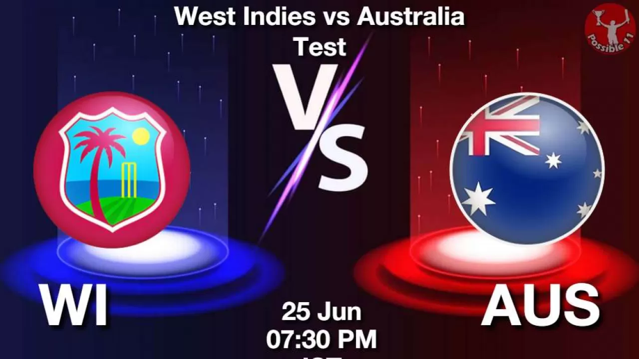 WI vs AUS Dream11 Prediction in Hindi, 1st Test, Playing 11, Pitch Report in Hindi