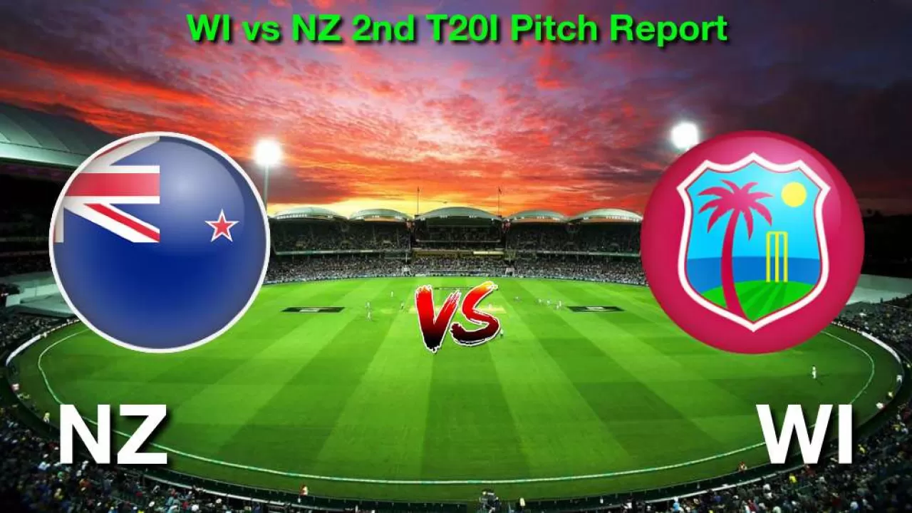 WI vs NZ 2nd T20I Pitch Report: How will the pitch be at Eden Park, Auckland in Hindi