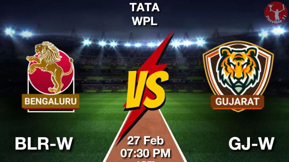 WPL 2025: BLR-W vs GJ-W Dream11 Prediction in Hindi, 12th Match, Dream11 Team in Hindi
