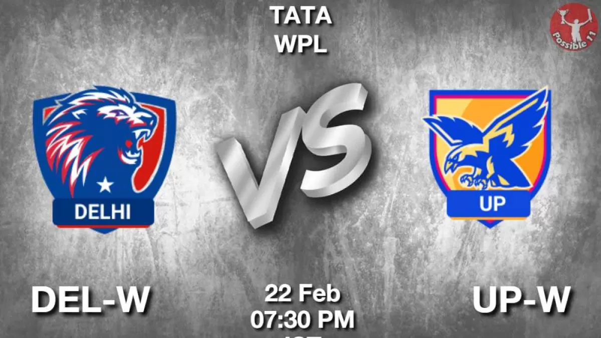 WPL 2025: DEL-W vs UP-W Dream11 Prediction in Hindi, 8th Match, Dream11 Team in Hindi News WPL 2025: DEL-W vs UP-W Dream11 Prediction in Hindi, 8th Match, Dream11 Team in Hindi