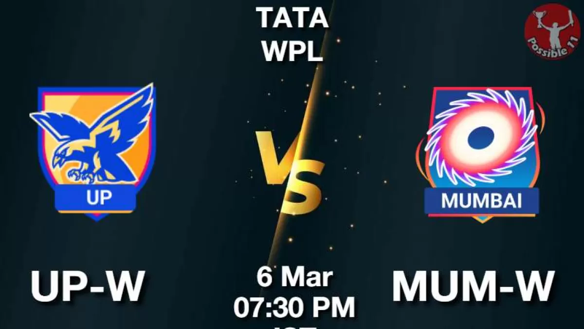 WPL 2025: UP-W vs MUM-W ड्रीम11 Prediction in Hindi, 16th Match, Dream11 Team in Hindi News WPL 2025: UP-W vs MUM-W ड्रीम11 Prediction in Hindi, 16th Match, Dream11 Team in Hindi