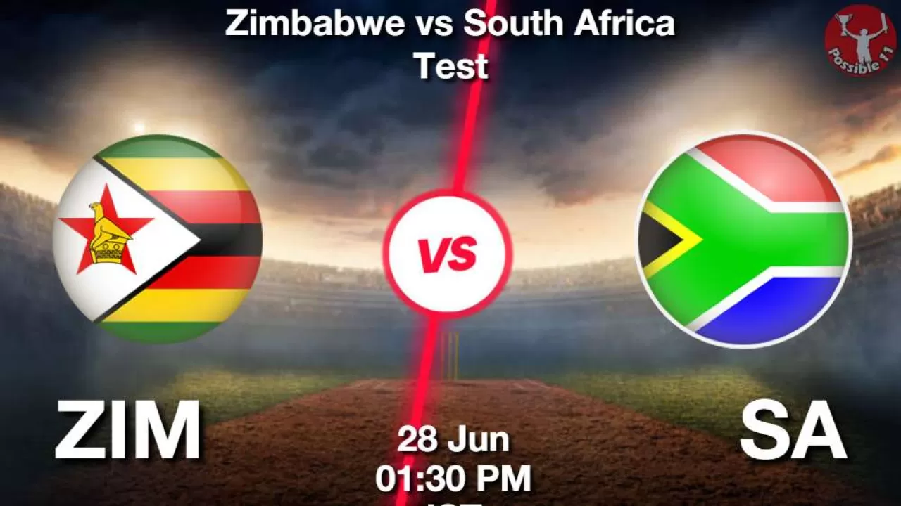 ZIM vs SA Dream11 Prediction in Hindi, 1st Test, Playing 11, Pitch Report in Hindi