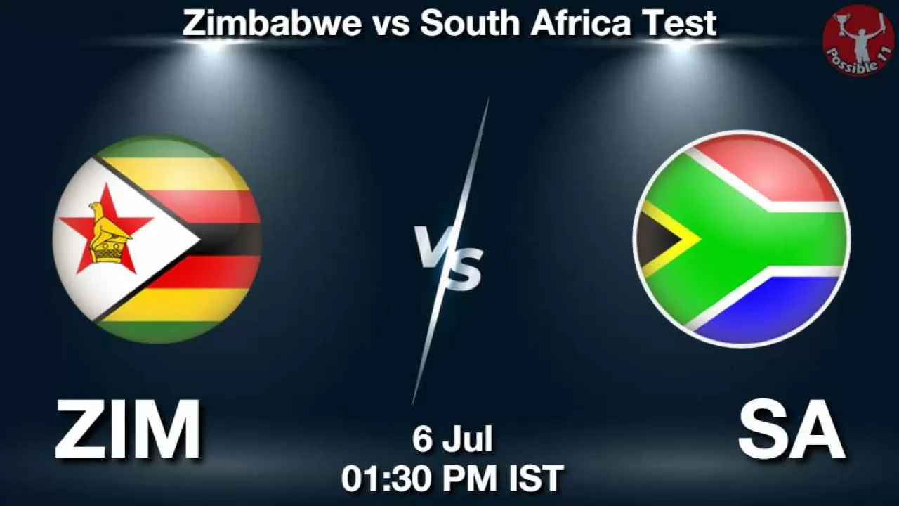 ZIM vs SA Dream11 Prediction in Hindi, 2nd Test, Playing 11, Pitch Report in Hindi
