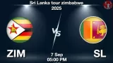ZIM vs SL 3rd T20I Match Preview in Hindi, Playing 11, Pitch Report