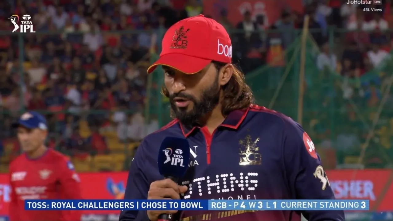 बैंगलोर बनाम लखनऊ लाइव स्कोरकार्ड, RCB vs LSG 23वां IPL मैच