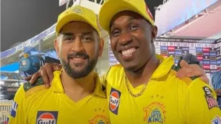 Dwayne Bravo Have Emotional Statement For MS Dhoni
