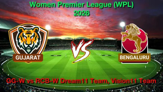 GG-W vs RCB-W Dream11 Team, Vision11,