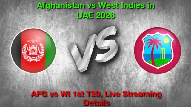 How to Watch AFG vs WI