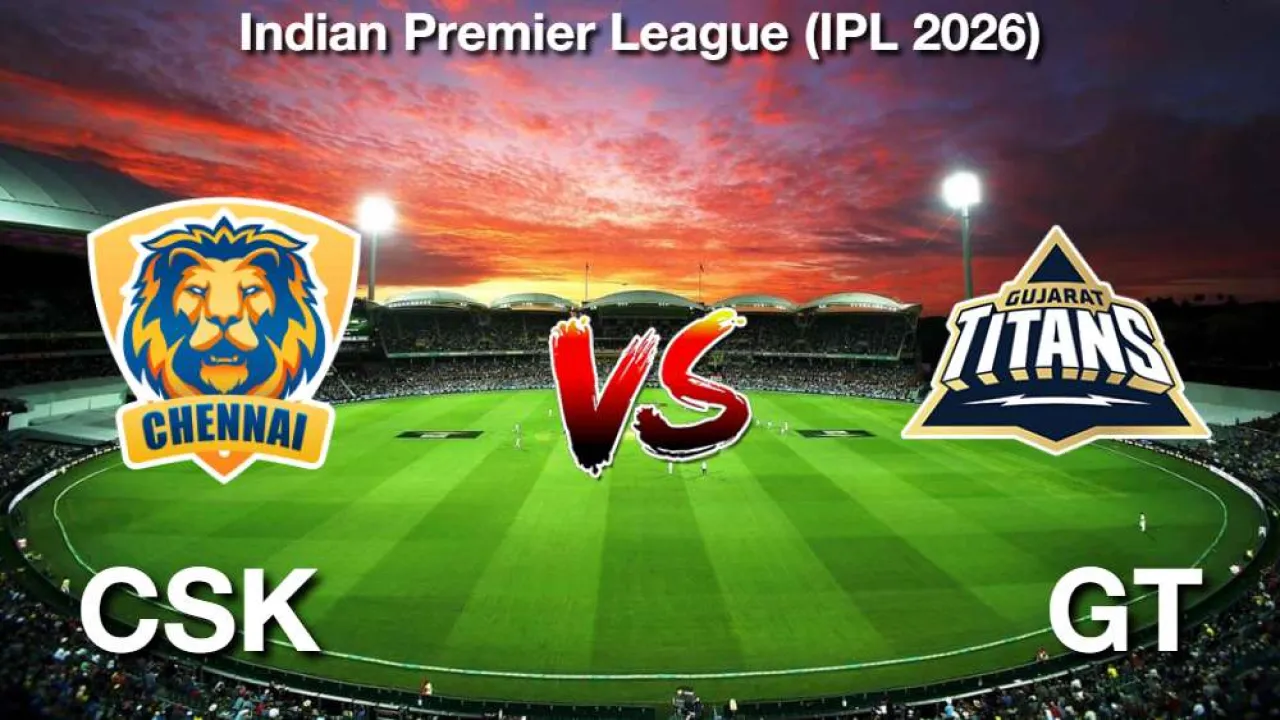 CSK बनाम GT IPL मैच 37, लाइव स्ट्रीमिंग और टेलीकास्ट कैसे देखें, 26 अप्रैल 2026