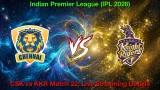How to Watch CSK vs KKR IPL Match 22, Live Streaming and Telecast, 14th Apr 2026