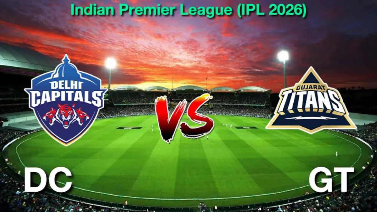DC vs GT IPL मैच 14, लाइव स्ट्रीमिंग और टेलीकास्ट कैसे देखें, 8 अप्रैल 2026