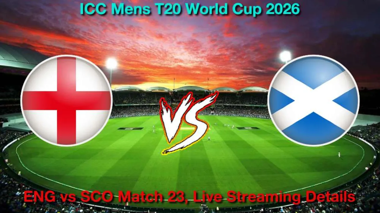 ENG बनाम SCO T20 विश्व कप, लाइव स्ट्रीमिंग और टेलीकास्ट कैसे देखें, 14 फरवरी, 2026