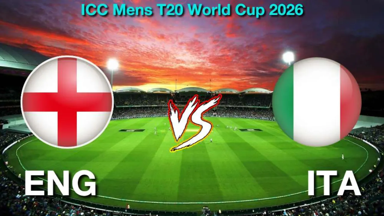 इंग्लैंड बनाम इटली T20 विश्व कप, लाइव स्ट्रीमिंग और टेलीकास्ट कैसे देखें, 16 फरवरी, 2026