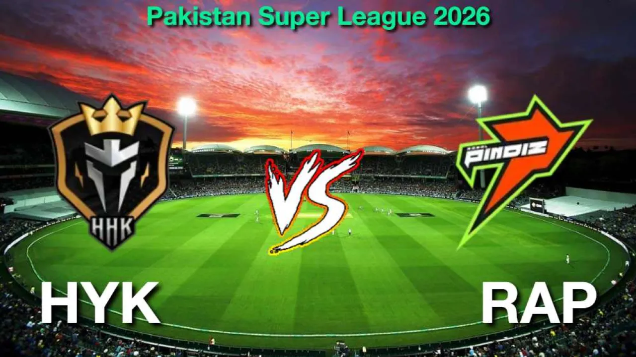 HYK बनाम RAP PSL मैच 24, लाइव स्ट्रीमिंग और टेलीकास्ट कैसे देखें, 16 अप्रैल, 2026