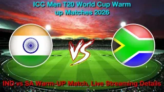 How to Watch IND vs SA Warm-UP Match, Live Streaming and Telecast, February 4, 2026