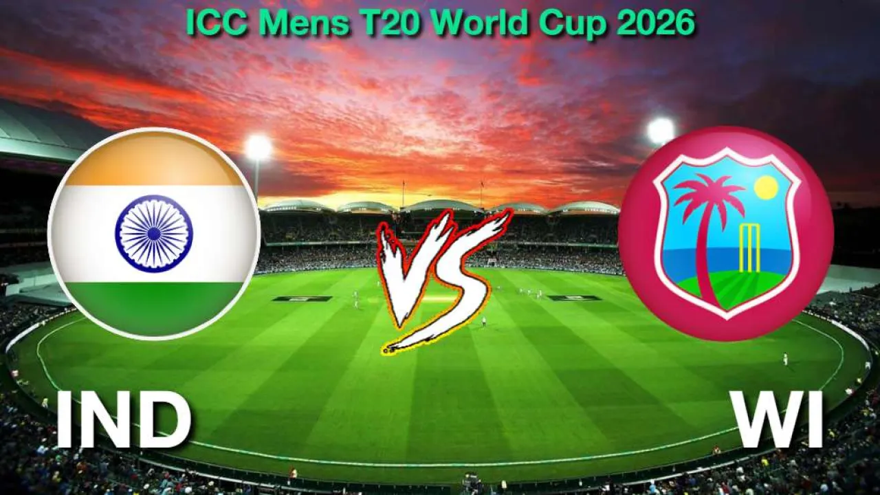 IND vs WI Super 8, मैच, लाइव स्ट्रीमिंग और टेलीकास्ट कैसे देखें, 1 मार्च, 2026