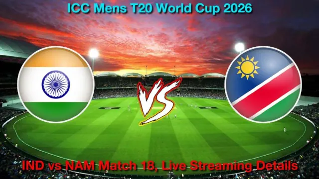 How to Watch India vs Namibia