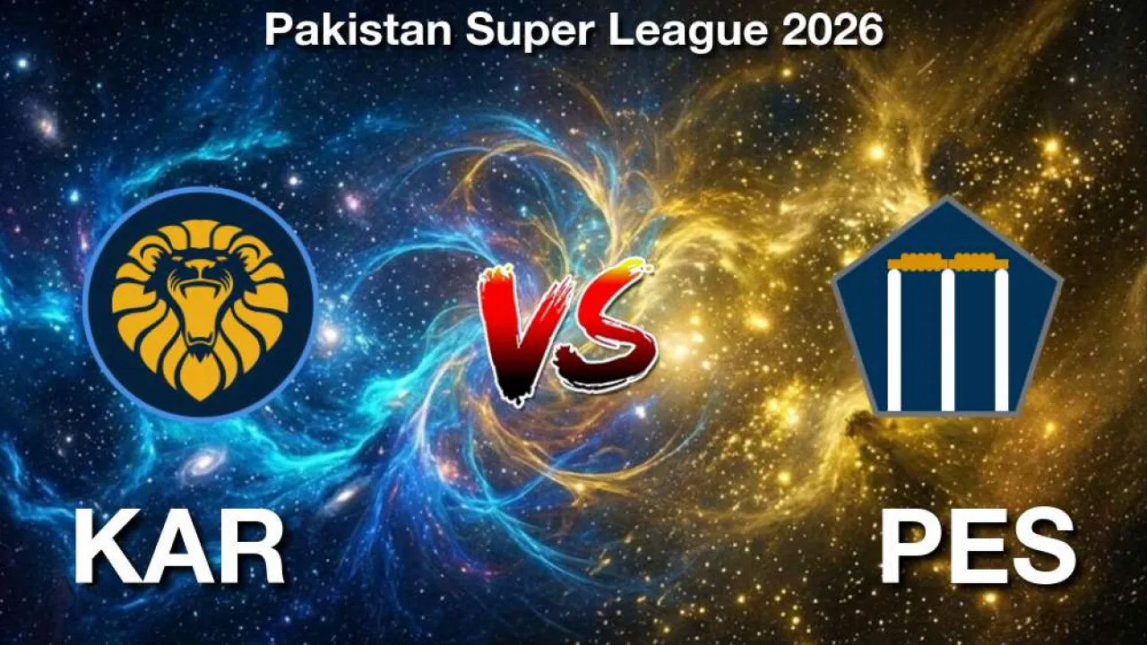KAR बनाम PES PSL मैच 32, लाइव स्ट्रीमिंग और टेलीकास्ट कैसे देखें, 22 अप्रैल, 2026
